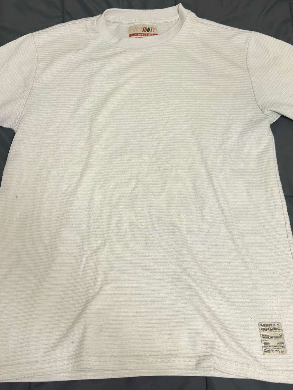 Urban Planet Men's White Crewneck T-Shirt